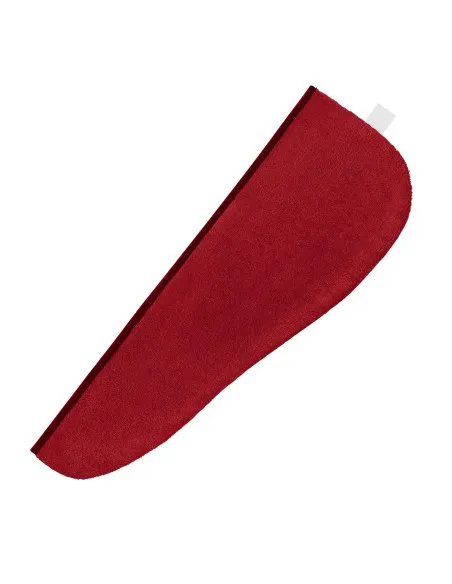 Czerwony ręcznik do włosów turban Czerwony ręcznik do włosów turban