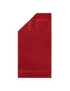 Red velour towel 100% cotton 2