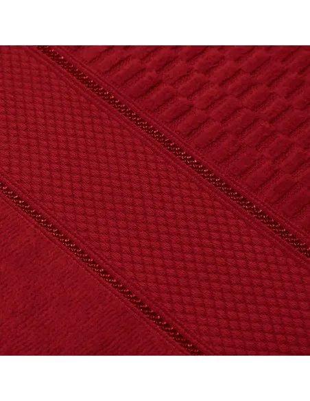 Red velour towel 100% cotton Red velour towel 100% cotton