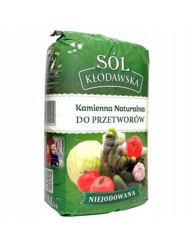 Sól naturalna kłodawska 1,1 kg 10 szt