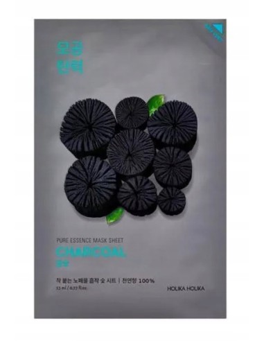 Face mask with carbon extract 23ml- Holika Holika