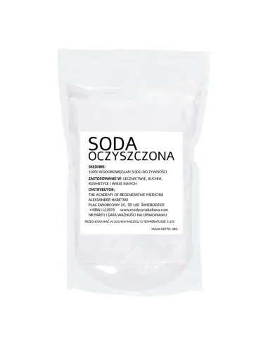 FOOD CLEANED SODA 1kg sodium bicarbonate