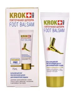 Balsam do stóp na ostrogę piętową 75ml Krokmed