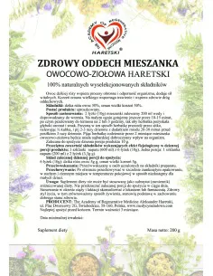 Zdrowy oddech mieszanka owocowo-ziołowa Haretski  suplement diety