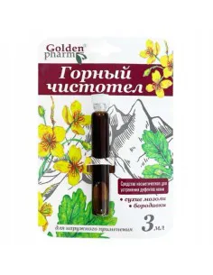 Płyn Glistnik na modzele, kurzajki, brodawki 3 ml 2