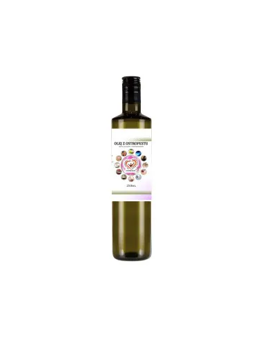Thistle oil cold-pressed, unpurified, dietary supplement 250ml.