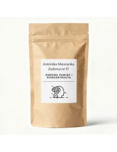 ZDROWA PAMIĘĆ I KONCENTRACJA  Autorska Mieszanka Ziołowa