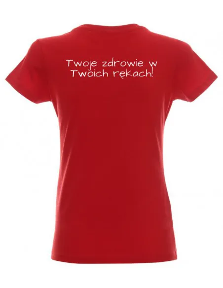 T-shirt women's red Haretski T-shirt women's red Haretski