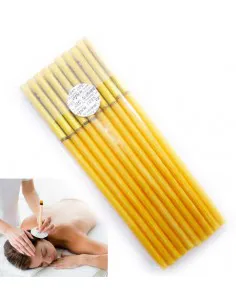 Wax herb candles 10 pcs