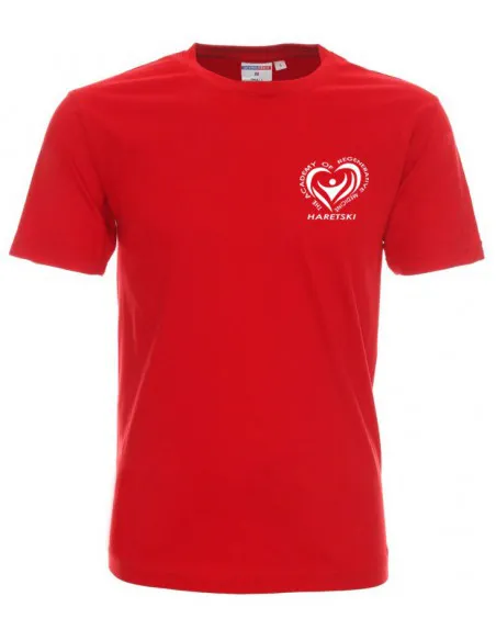 T-shirt men's red Haretski T-shirt men's red Haretski