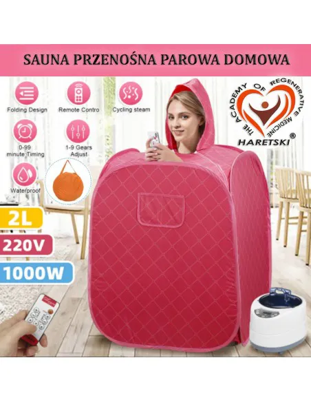 Sauna parowa przenośna domowa Haretski