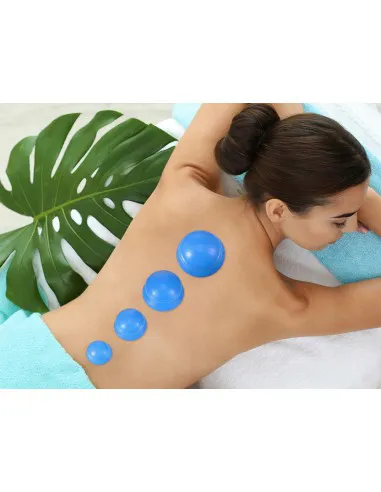 Силиконовые вакуумные пузырьки комплект из 4 штук