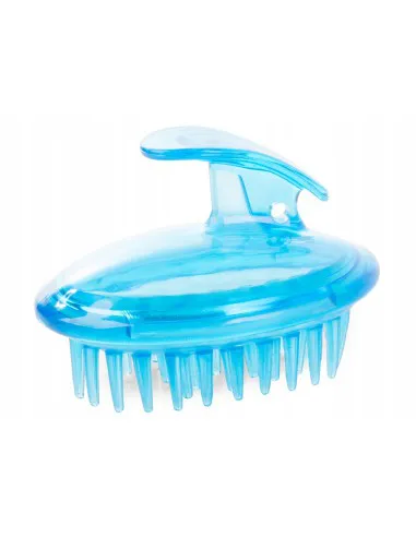 Silicone massage brush for head and body washing