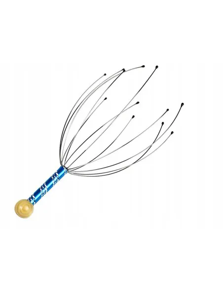 Handheld ayurvedic relaxing head massager