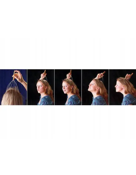 Handheld ayurvedic relaxing head massager