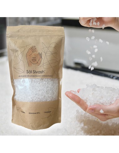 Naturalna sól do kąpieli