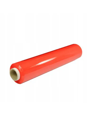 Red stretch film