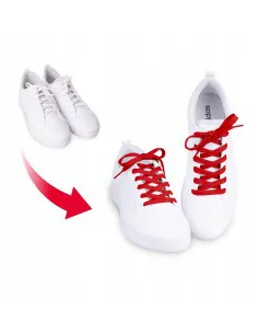 Red flat laces 150 cm