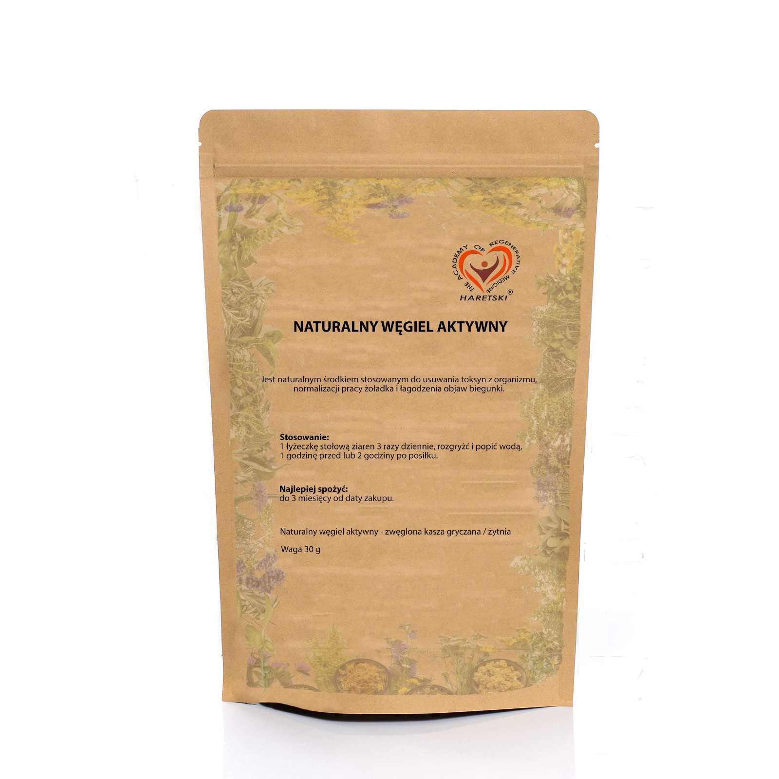 Naturalny węgiel aktywny