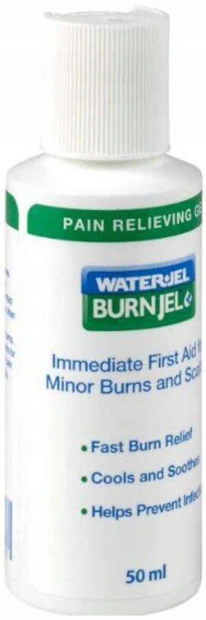 .Skuteczny żel na oparzenia.